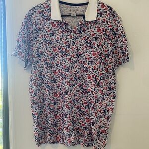 Floral Polo Shirt